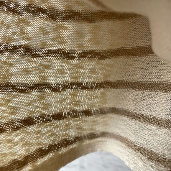 Knot Sisters Stripe Pullover Sleeveless Sweater Tank L - Picture 5 of 7